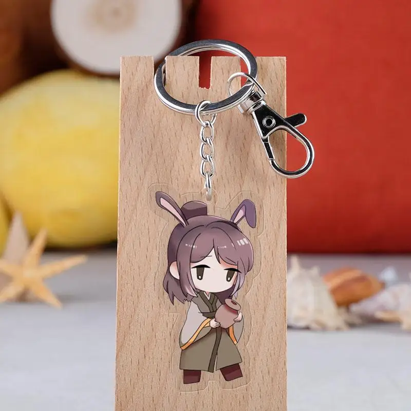 Брелок с аниме Mo Dao Zu Shi модный мультяшный мастер демонического Lan Wangji Wei Wuxian брелок