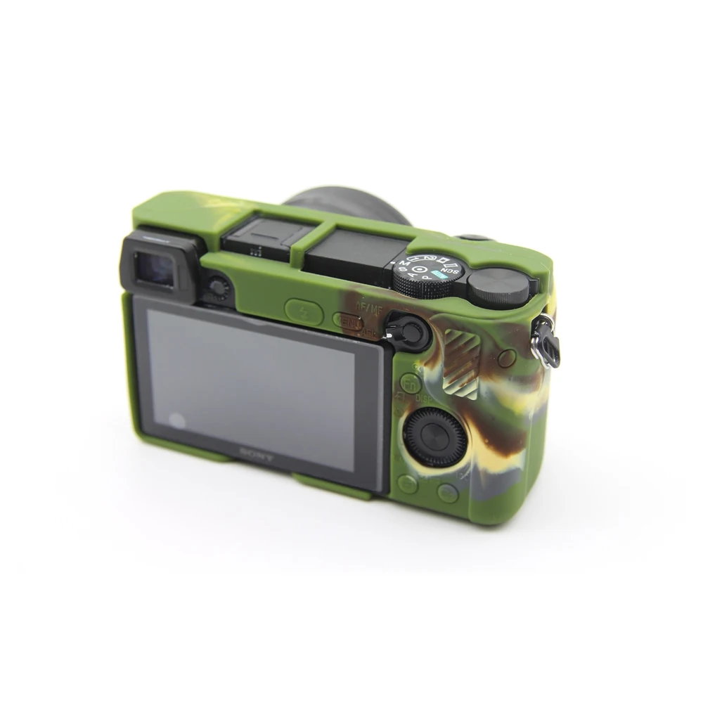 High Quality Camera Cover Cases for Sony A6400 A6300 Soft Silicone Camera Body Protective Cover