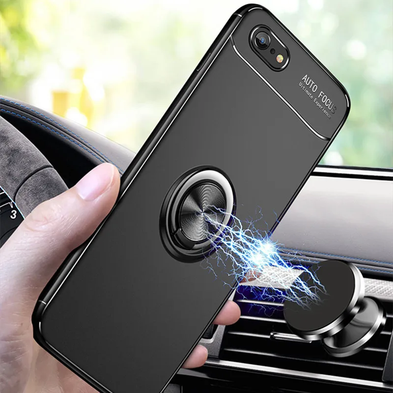 

Luxury Magnetic Finger Ring Stand Cover For iPhone 6 7 8 X XS Max XR Car Holder Phone Case For iPhone 6S 7 8 Plus 5S 5 SE Cases