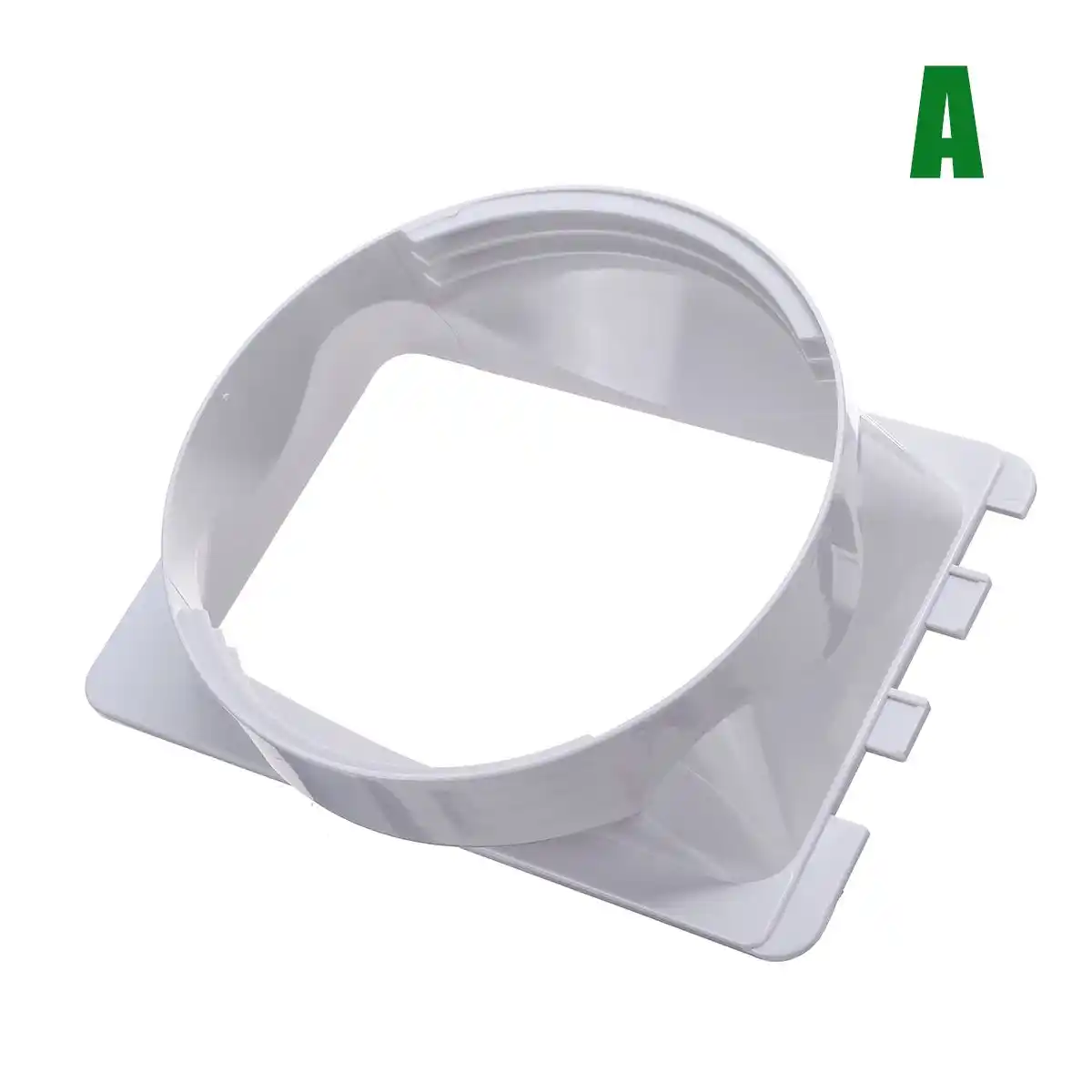 Pipe Connector Exhaust Duct Interface Window Portable Air Conditioning ABS