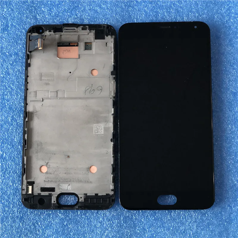 

AMOLED Display For 5.7" Meizu Pro 5 Pro5 Axisinternational LCD Screen Display+Touch Panel Digitizer With Frame For Meizu Pro 5