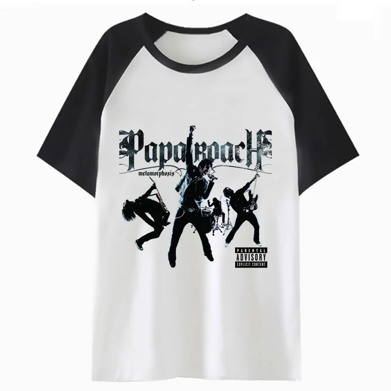 Футболка papa roach Мужской Топ Мужская футболка в стиле хип-хоп забавная одежда