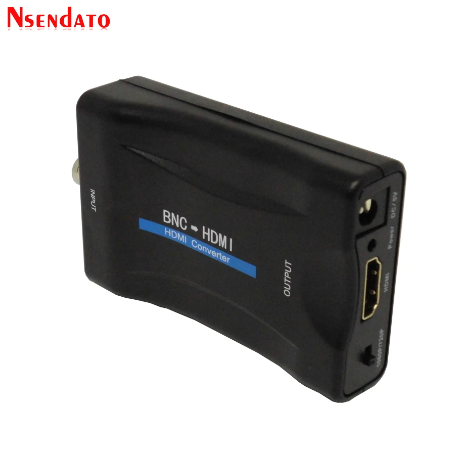 1080P/720P BNC к конвертеру HDMI адаптер Дисплей видео аудио разъем монитор наблюдения