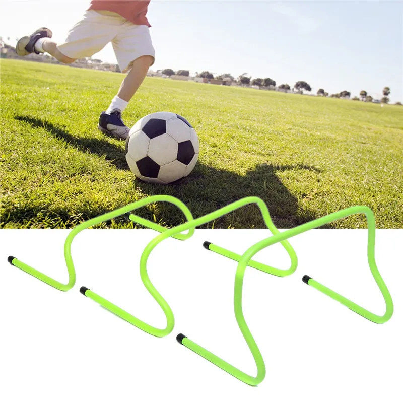 Новое поступление Футбол обучение Hurdle рамка-барьер Футбол съемный для Перейти Запуск чувствительной футбол Скорость тренировка ловкости