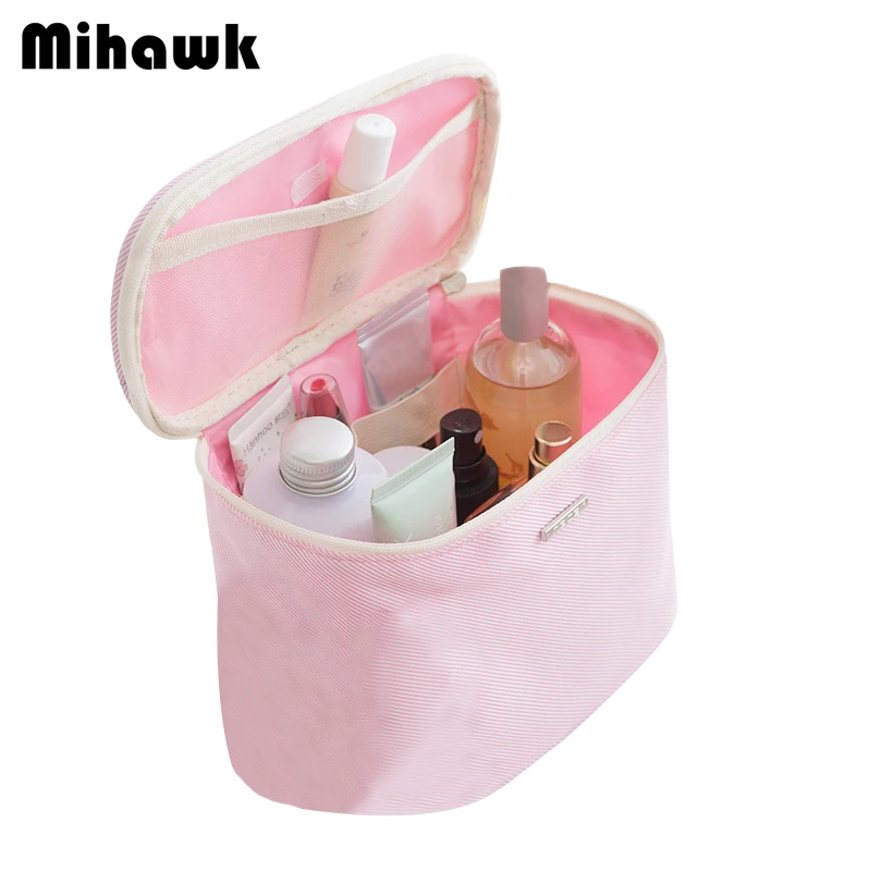 

Mihawk Woman Cosmetic Bags Waterproof Wash Toiletry Tote Travel Organizer Makeup Case Beauty Necessaries Pouch Accessories Stuff