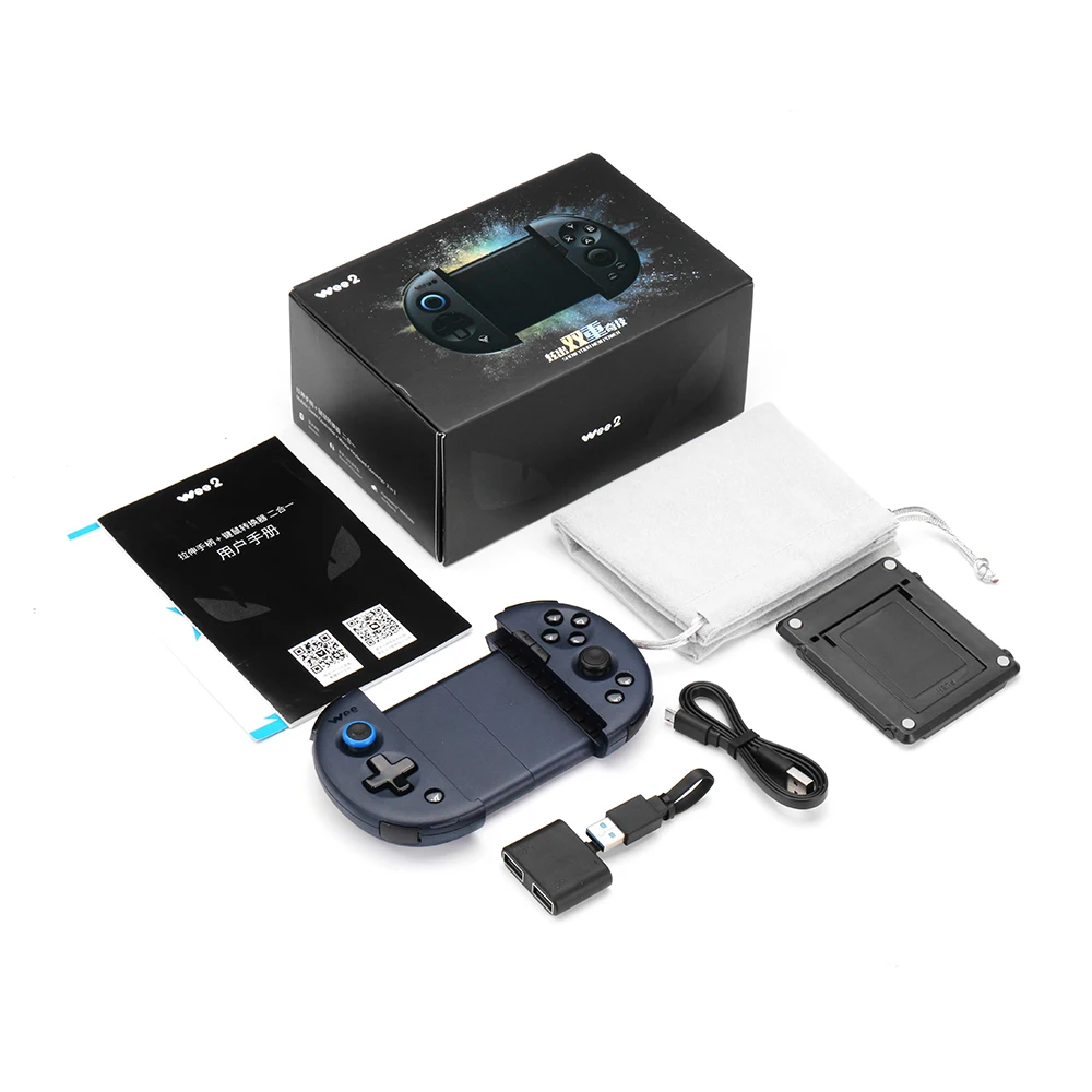 

Flydigi Wee 2 Adjustable bluetooth Phone Clip Gamepad Keyboard Mouse Converter Battledock with Flymagic Extension Game Kits