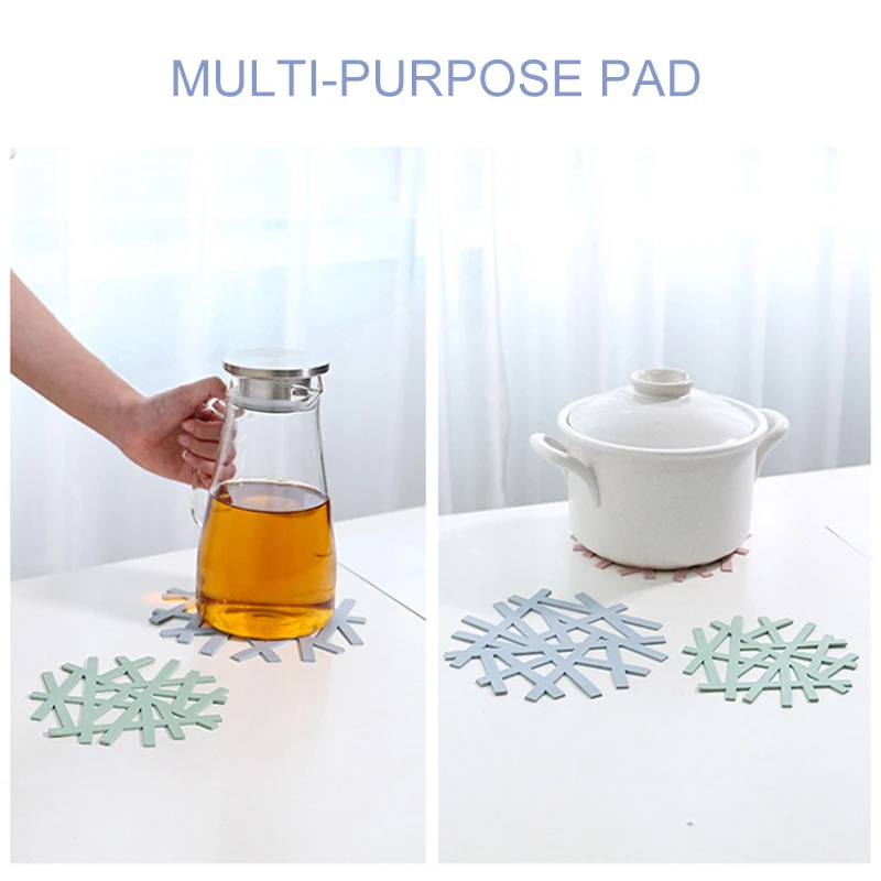 1 قطعة الطعام مفرش طاولة كوستر الجدول العزل اكسسوارات المطبخ حصيرة كوب شريط القدح شرب منصات المنزلية جوفاء مكافحة الساخنة بات