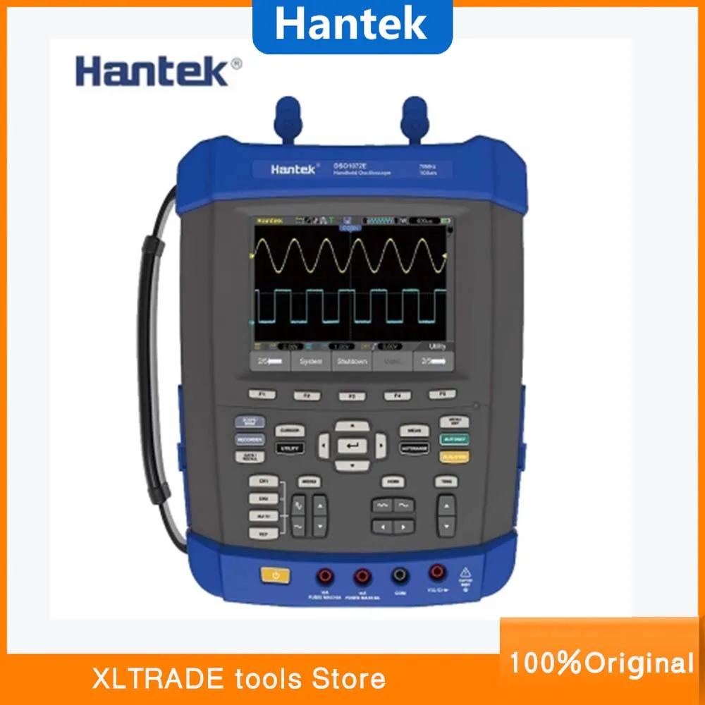Hantek DSO1072E DSO1102E DSO1152E DSO1202E Ручной осциллограф 2 м глубина памяти 6000 отсчетов DMM + DSO 1GS/s