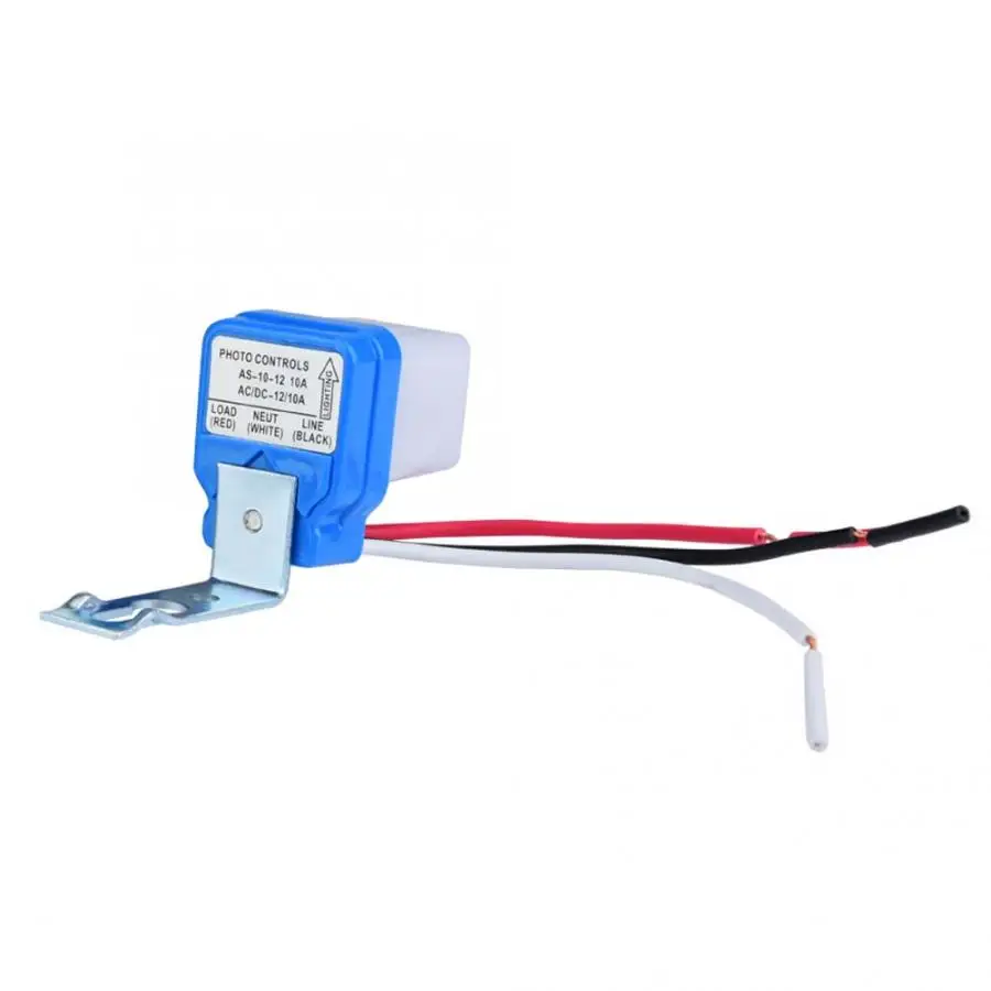 DC AC 12V 10A автоматический выключатель фотоэлемент переключатель уличного света
