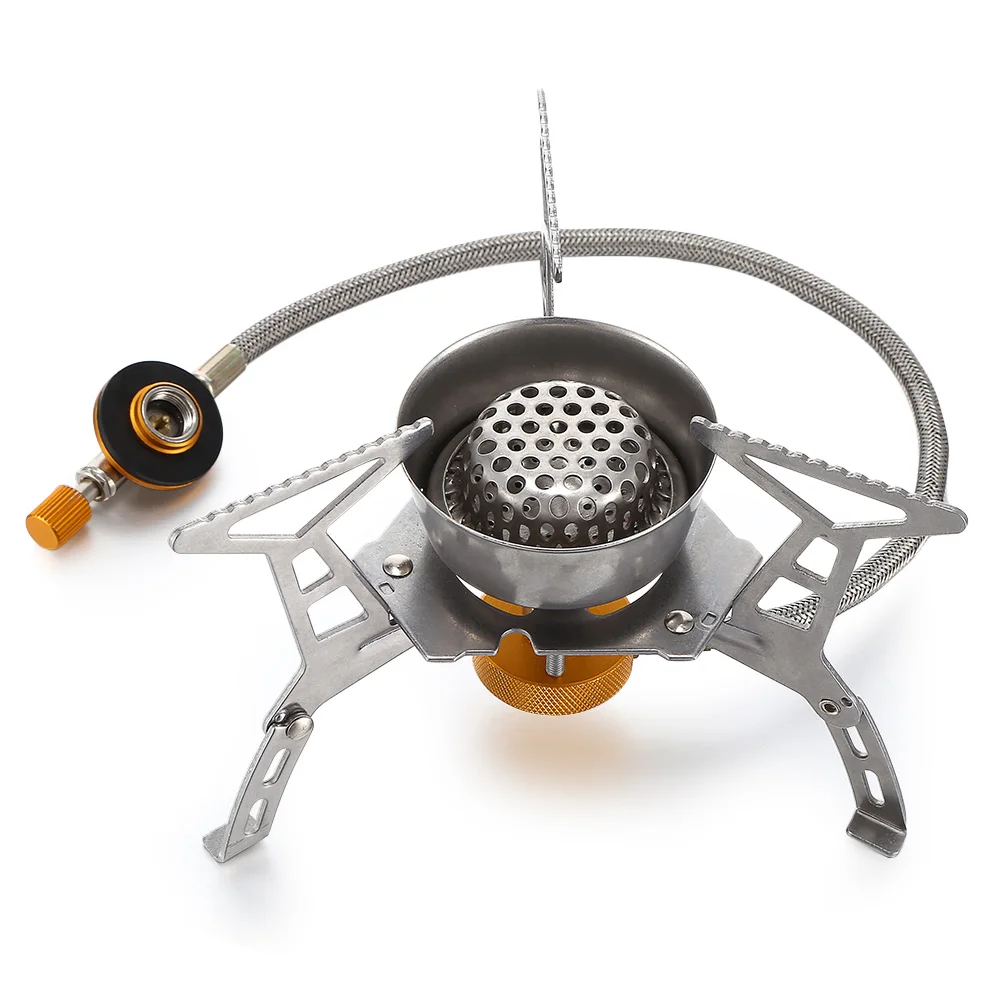 Outdoor Mini Stove Portable Folding Camping Windproof