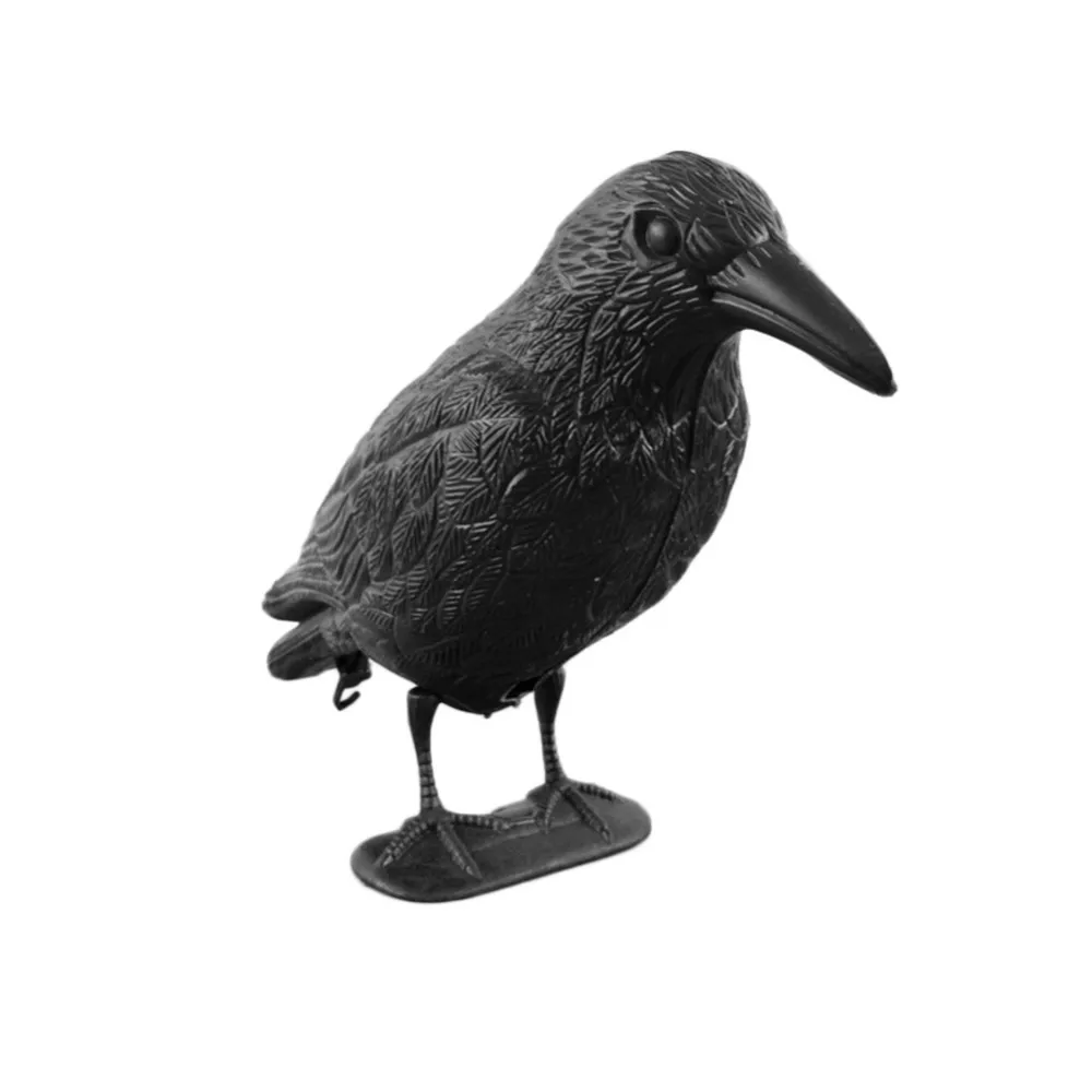 Outdoor Hunting Plastic Fake Owl Crow Decoys Garden Yards Ornaments Scarecrow Pest Deterrent Repeller Garden Bird Scarecrow Outdoor Hunting Plastic Fake Owl Crow Decoys Garden Yards Ornaments Scarecrow Pest Deterrent Repeller Garden Bird Scarecrow