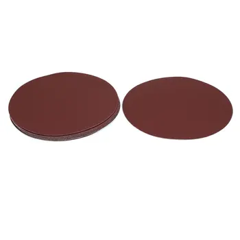 

New 10Pcs 9-Inch Sanding Disc Dia 120 Grit Self-Stick Sanding Disc Flocking Sandpaper Polishing Tool
