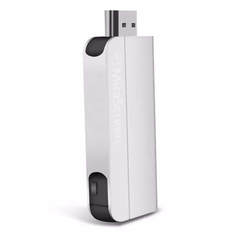 MiraScreen переносной Wifi tv Stick 1080P HD беспроводной HDMI донгл Дисплей приемник Белый Miracast Airplay Dlan для смартфона T