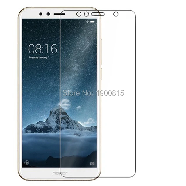 2 шт. Передняя защитная крышка 2.5D Закаленное стекло для Huawei Y6 2018 пленка 9H Защита