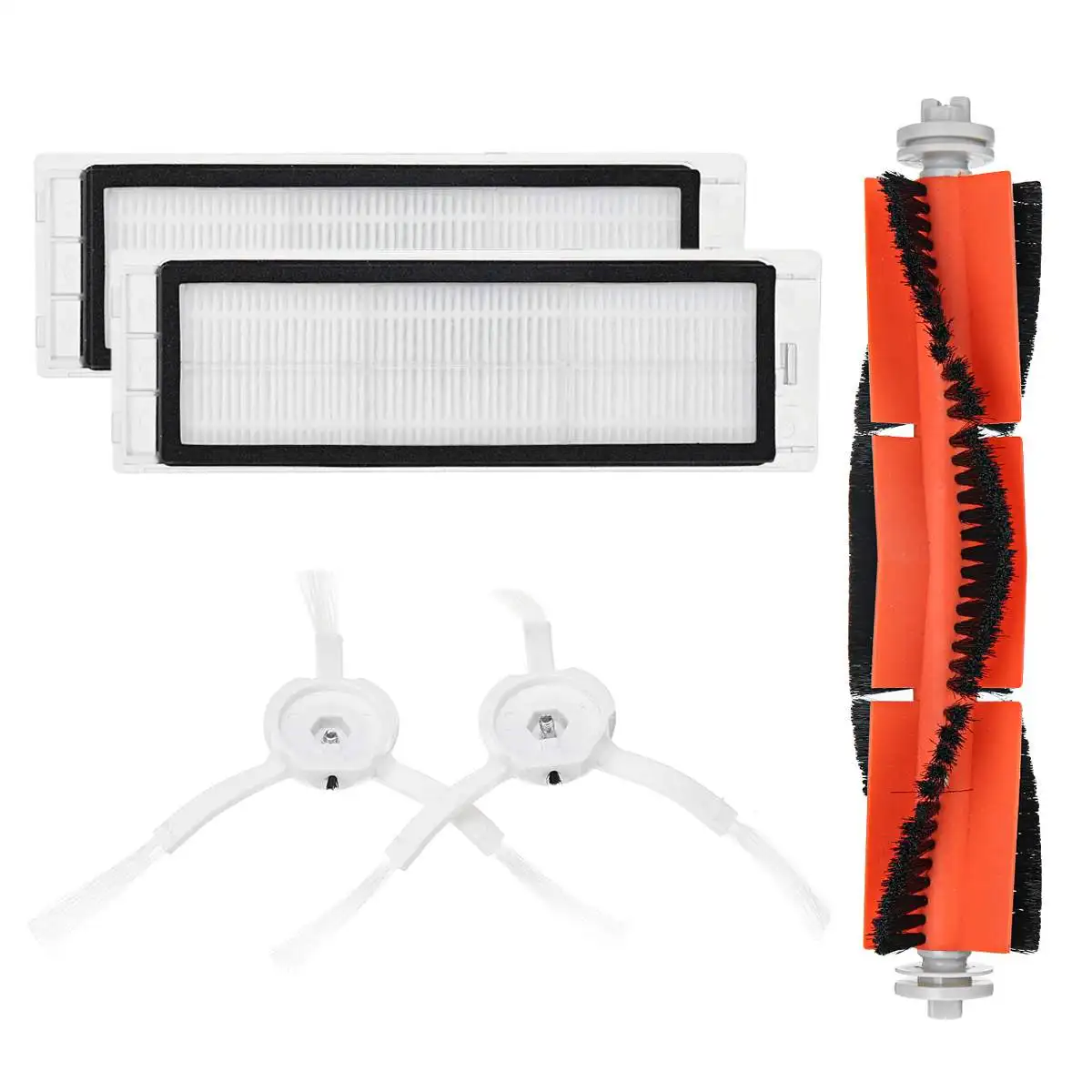 

Original Economic 5PCS Set for Xiaomi Mi Robot Vacuum Smart Cleaner Accessories Invisible Wall Side Brushes Filter Rolling Bush