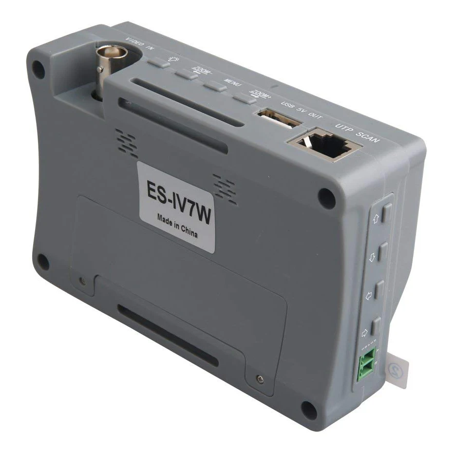 4 In 1 Cctv Tester Support 720P/1080P/3.0Mp/4.0Mp/5.0 Megapixel Ahd, Tvi, Cvi & Cvbs Analog Camera, Security Video Monitor Wit