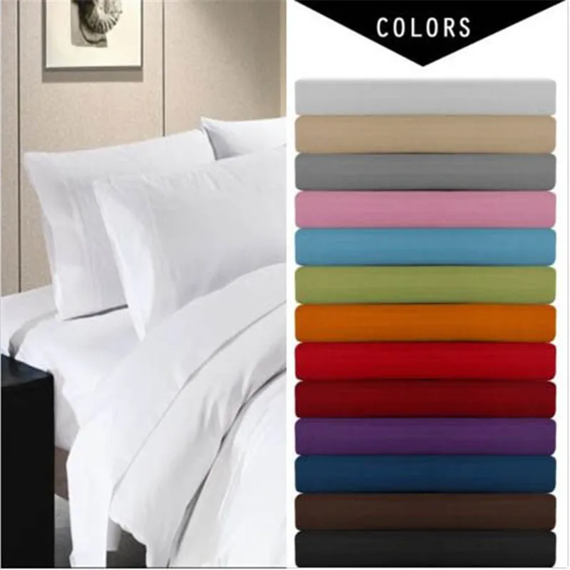 4 Peice Fitted Bed Sheet Set Deep Pocket Pillows and Flat Hotel Quality Bargain 4 Peice Fitted Bed Sheet Set Deep Pocket Pillows and Flat Hotel Quality Bargain