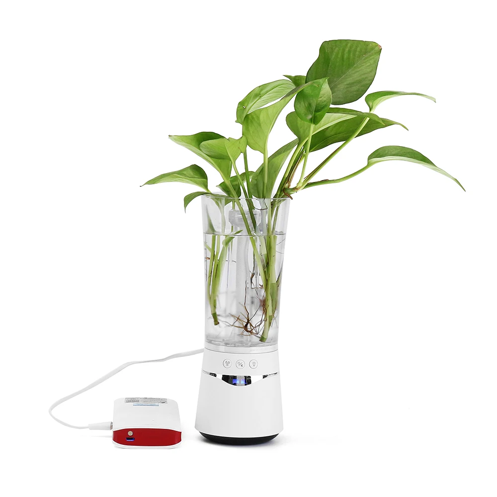 

USB Air Humidifier Ultrasonic Mini Aromatherapy Diffuser Air Purifier LED Lights Essential oil Humidifiers Vase