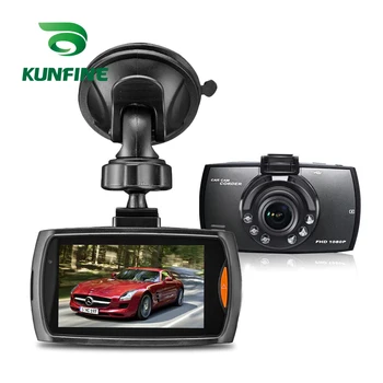 

KUNFINE 2.7"1080P Recording Dash Cam Car DVR G-sensor Night Vision Video Recorder Wide Angle 170