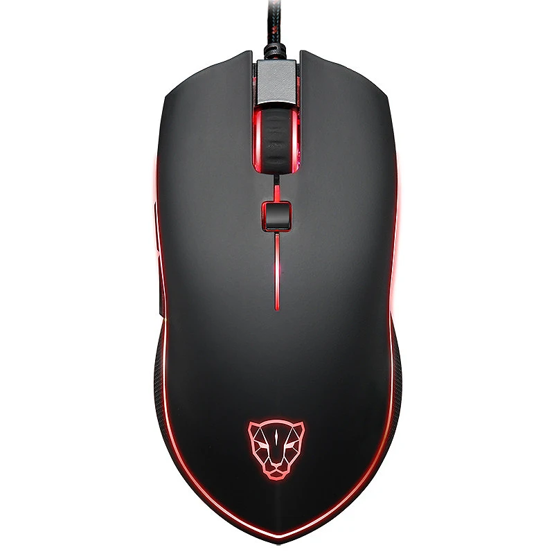 

Motospeed V40 Professional Usb Wired Gaming Mouse 6 Button Optical With Led Backlit Display Pro Gamer For Pc Laptop Desktop