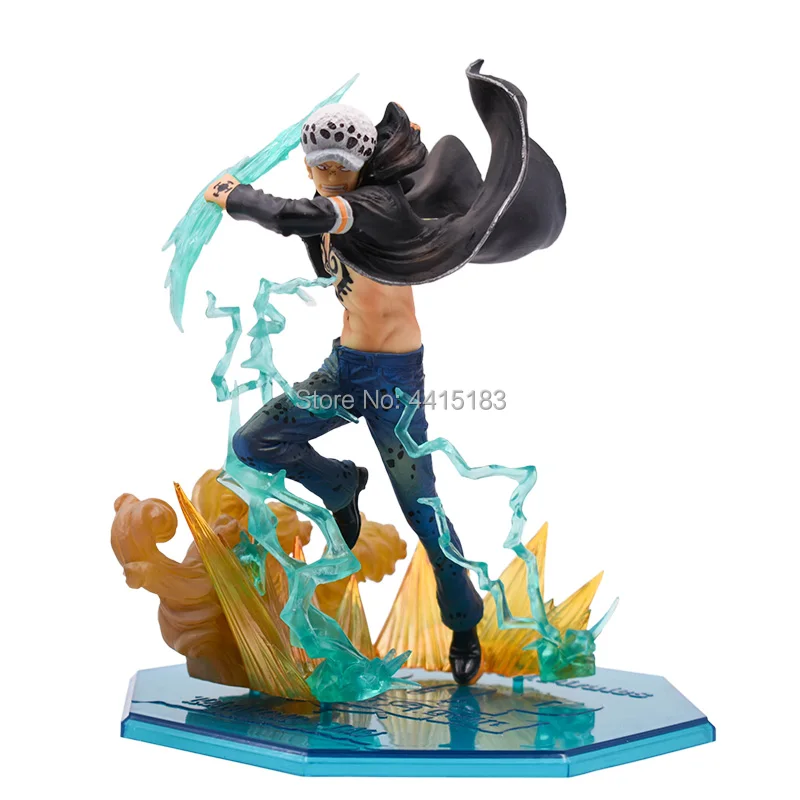 Anime One Piece ZERO Trafalgar Law Battle Ver PVC Action Figure Doll Collectible Model Figuarts Toy Christmas Gift For Children