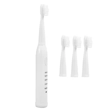 1 шт., электрическая зубная щетка, Сменная головка, USB перезаряжаемая портативная зубная щетка для дома, подарок для детей, ежедневное использование для родителей