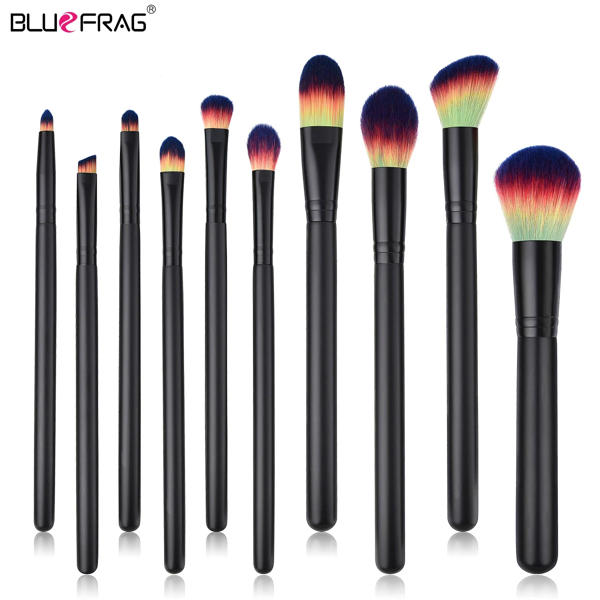 Make Up Brushes High Quality Pro 10Pcs Makeup Brushes Set Eye Shadow Foundation Powder Eyeliner