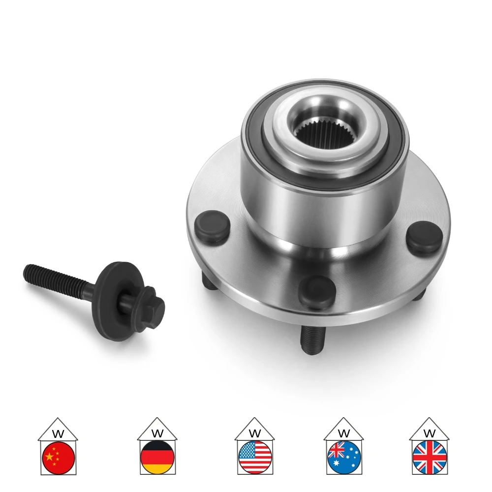 

Front Wheel Bearing Hub Kit for Ford Focus Mondeo MK4 2.0 2.3 2.5 1.6 TI 1.8TDCi