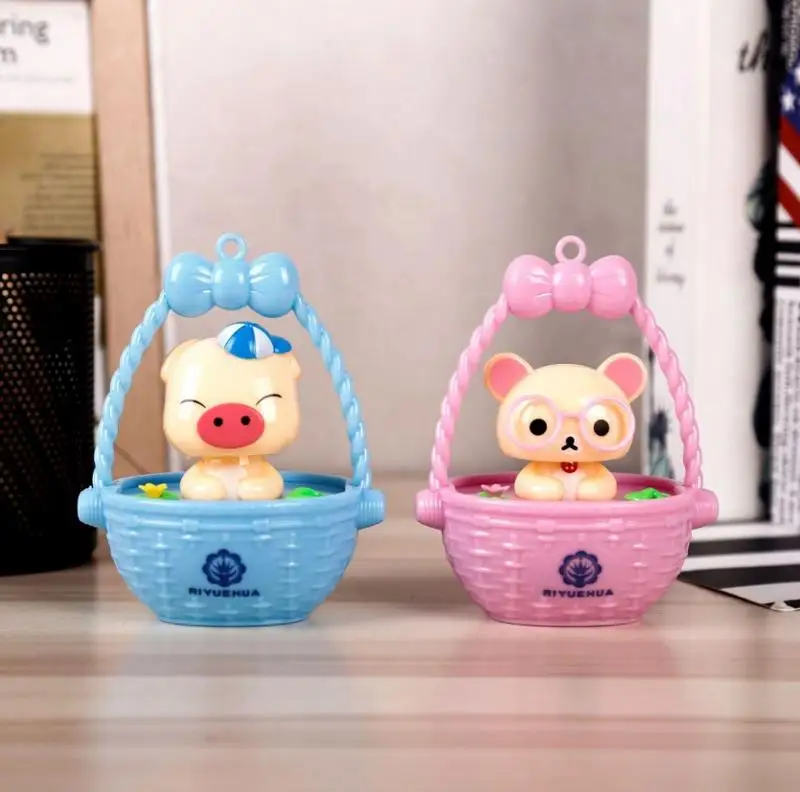

Hot sale Solar Powered Dancing Animal Doll Swinging Animated rabbit Dancer Toy Car Decor Ornament Accessories For Xmas gift