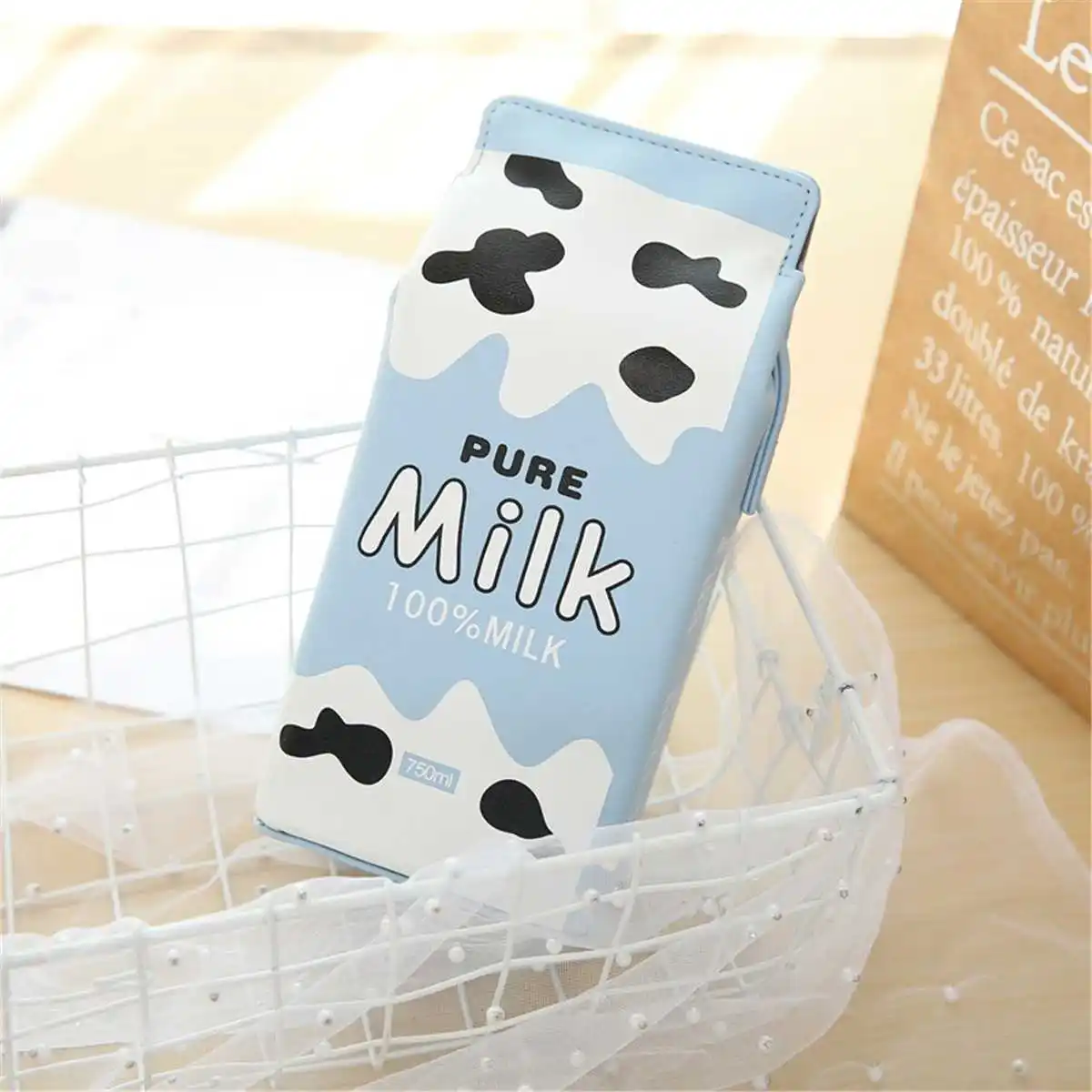 حقيبة ساعي من الجلد المصقول لطيف الحليب Crossbody حقيبة المرأة حقيبة كتف هاتف مصغر المحافظ الفاكهة الطباعة صندوق حليب جيوب الهاتف المحمول حقيبة ساعي من الجلد المصقول لطيف الحليب Crossbody حقيبة المرأة حقيبة كتف هاتف مصغر المحافظ الفاكهة الطباعة صندوق حليب جيوب الهاتف المحمول