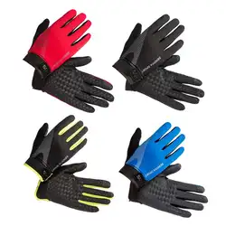 Сенсорный экран Полный Пальцы гелевые спортивные велосипедные перчатки женские мужские велосипедные перчатки MTB шоссейные велосипедные