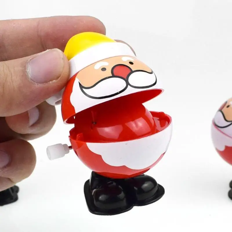 Санта Клаус заводная игрушка прыгающая цепочка игрушки рождественский подарок