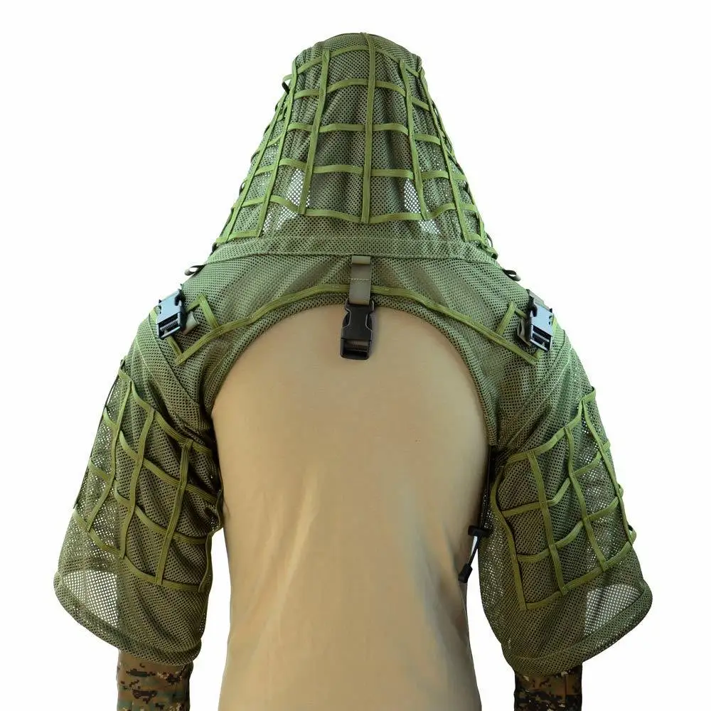 Тактическая тренировочная Скрытая снайперская одежда Ghillie костюм для охоты на