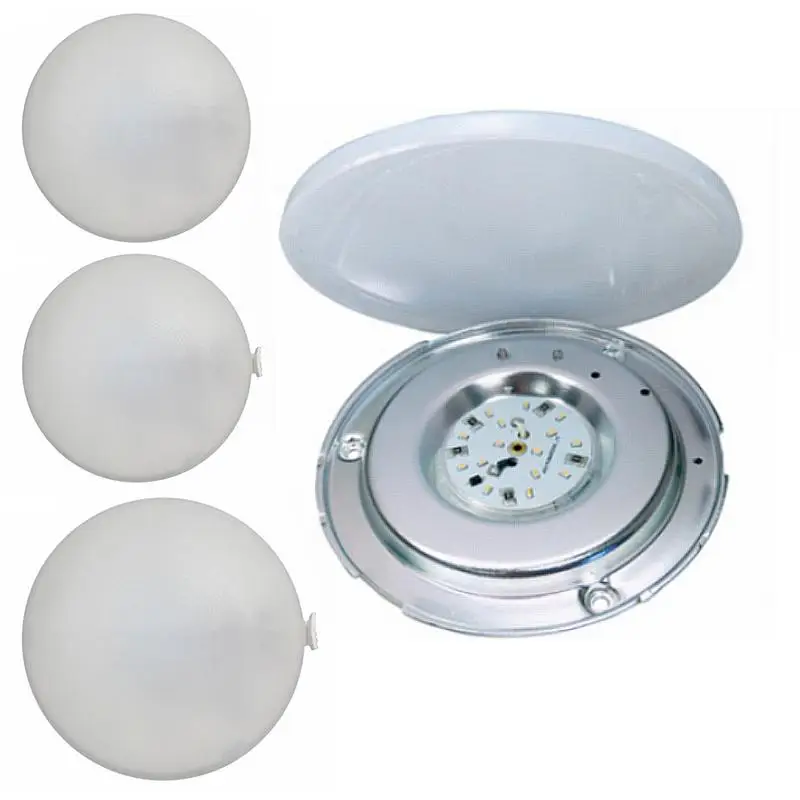 

12V LED Recessed Down Light 2W Car Interior Lighting Interior Roof Ceiling Light Cabinet Lamp For Camper RV Trailer Boat Van