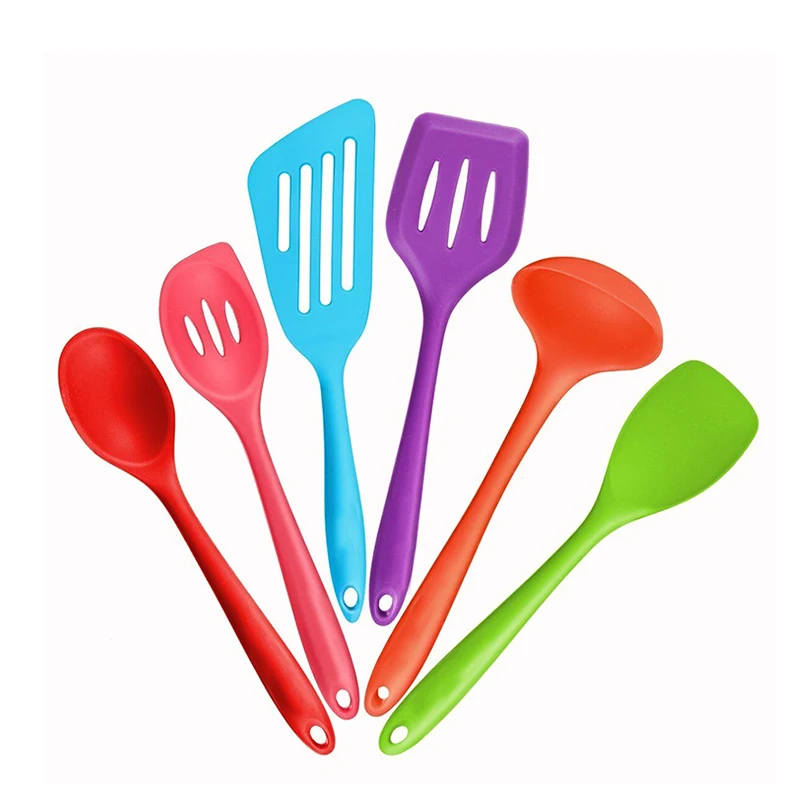 Silicone Non-stick Cooking Utensils Tools Set Heat Resistant Spoon Spatula Egg Beaters Kitchen Dinnerware Gadgets Accessories Silicone Non-stick Cooking Utensils Tools Set Heat Resistant Spoon Spatula Egg Beaters Kitchen Dinnerware Gadgets Accessories