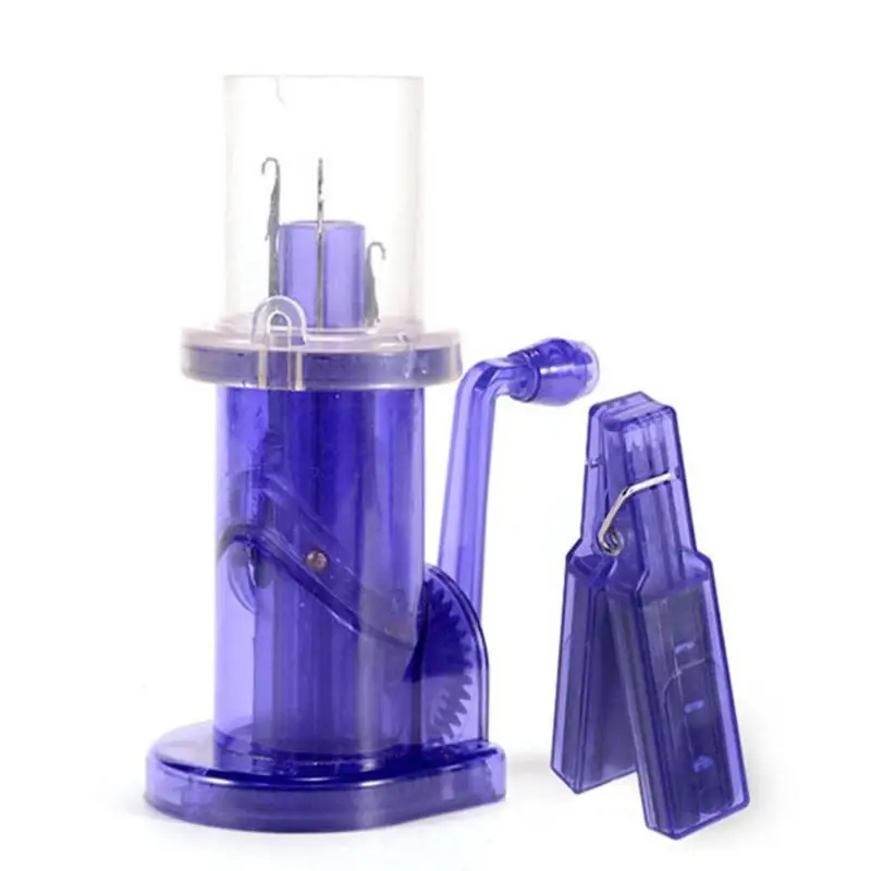 

DIY Hand-operated Embellish-Knit Knitting Machine Spool Knitter Embellish Craft Bracelet Weave Tool Sewing Accessories