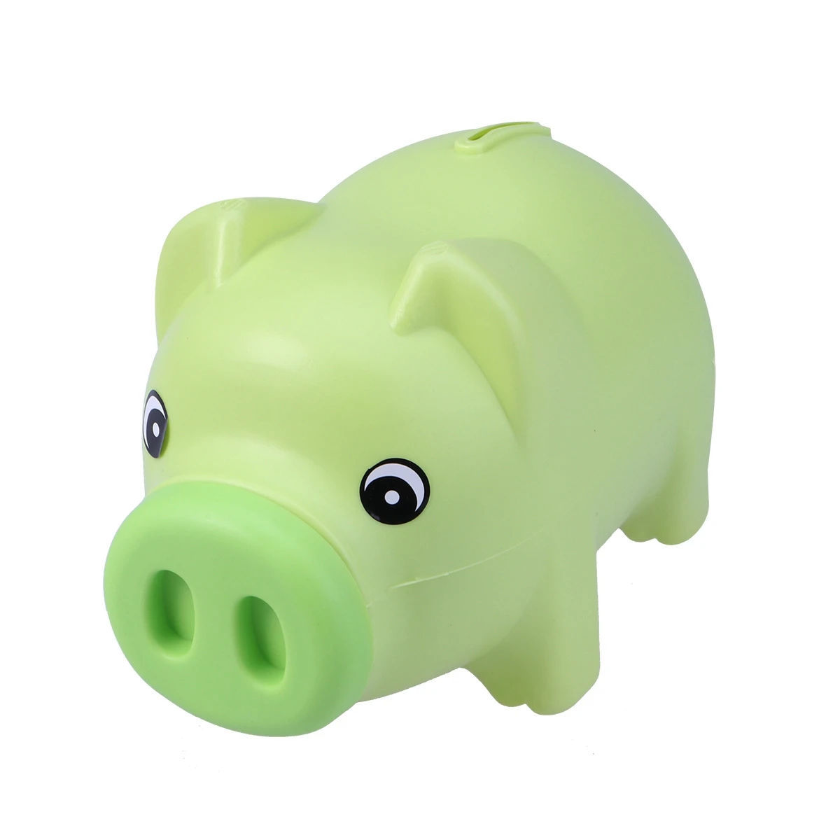 

Cute Plastic Piggy Bank Coin Bank Saving Pot Money Bank Birthday Christmas Gift Nursery Decor for Girls Boys (Green)