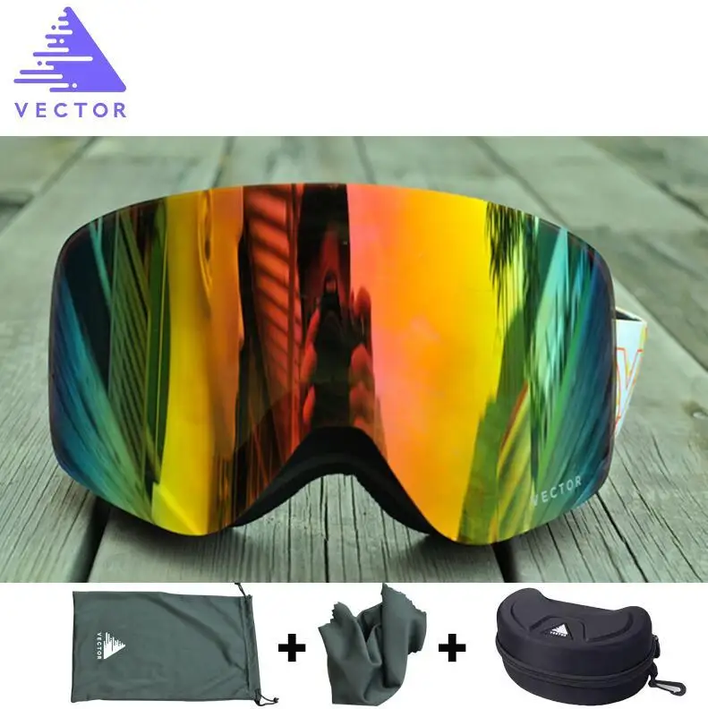 وتغ تزلج نظارات UV400 الثلوج نظارات والقضية الرجال النساء مكافحة الضباب الطلاء لوح التزلج على الجليد التزلج النظارات الشمسية في الهواء الطلق ا... وتغ تزلج نظارات UV400 الثلوج نظارات والقضية الرجال النساء مكافحة الضباب الطلاء لوح التزلج على الجليد التزلج النظارات الشمسية في الهواء الطلق ا...