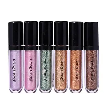 

6 colors / set of eyeshadow set metal liquid waterproof diamond sequins makeup soft charm color diamond pearl eyeliner