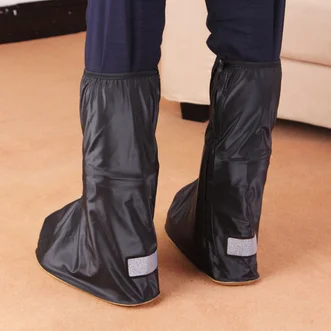 

100pairs Waterproof Rain Shoe Covers Thicker Scooter Non-slip Boots Covers 100% Waterproof Adjusting Tightness care new