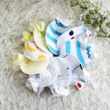 Неонатальные устойчивые к царапинам перчатки для ухода за ребенком защитные перчатки(Случайная