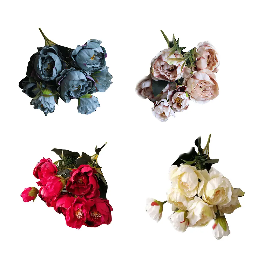 Roses Artificial Flowers High Quality Rose Wedding Flower Decoration Marriage Shoes Hats Accessories Silk Flower fake flowers