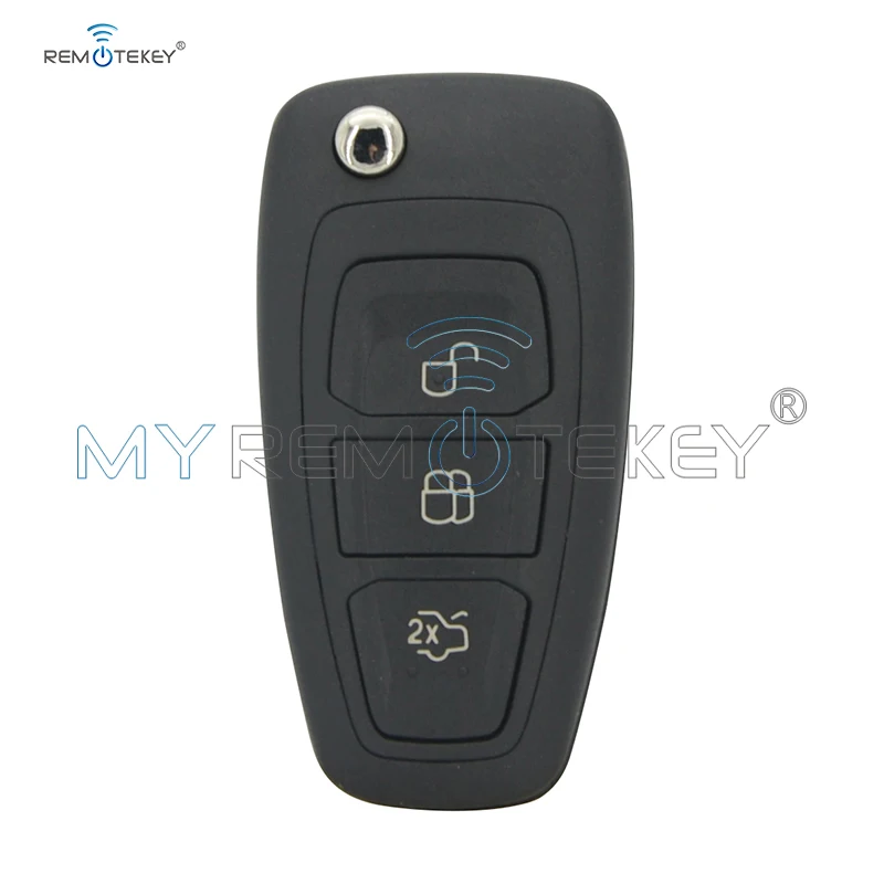 Автомобильный ключ Remtekey AM5T15K601AD 2036872 3 кнопки 434 МГц FSK с чипом 4D63 80 бит для Ford Mondeo Focus