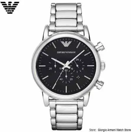 

Emporio Armani Men's Quartz Watch, Casual Men's Watch Multi-function 3 Time Chronograph Waterproof, Armani Men's AR1894