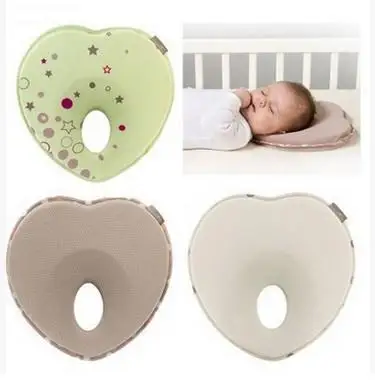 2019 Горячая младенческой Подушка для защиты от опрокидывания форма малыша спальный позиционер подушки плоская голова защиты новорожденных
