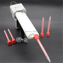 5 шт. распылитель для пистолета из эпоксидной смолы, статический миксер, насадка для смешивания+ 10:1, 75 мл, распылитель для пистолета, ручной аппликатор+ 75 мл, клей-картридж AB