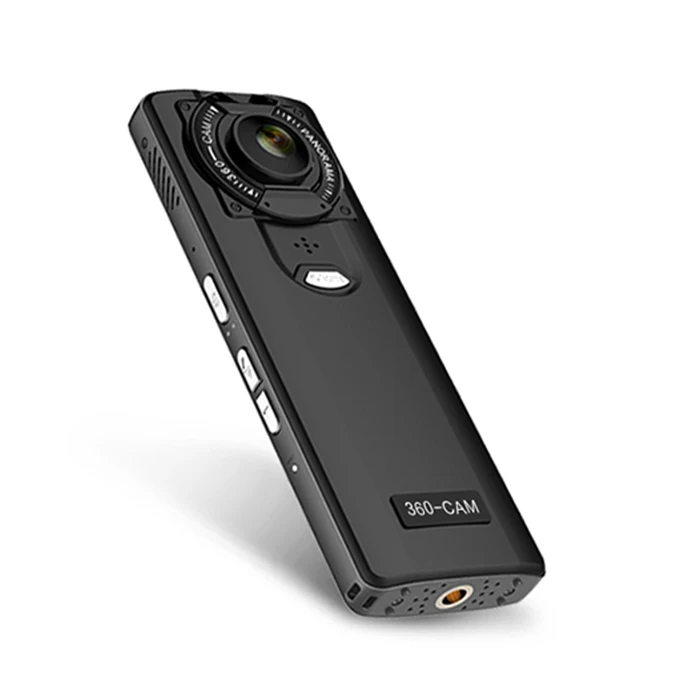 NEW Amkov VR 360 Handheld 4K WiFi 360 Degrees Panoramic Camera Dual HD Wide Angle Fisheye Lens