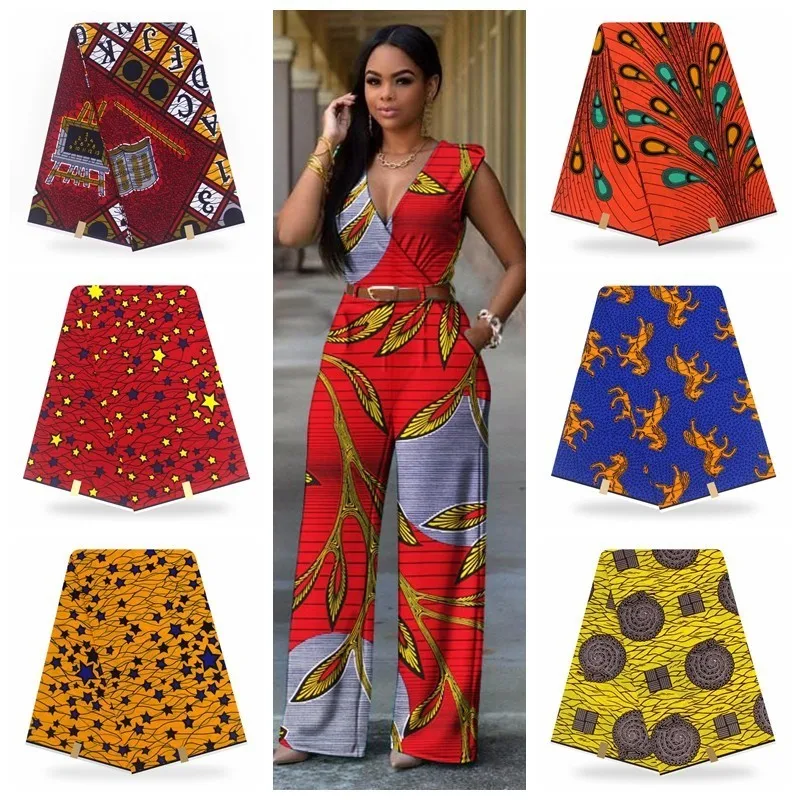 

Veritable wax Veritable guaranteed real dutch wax high quality pagne hot wax Veritable 6yards african ankara sewing fabric