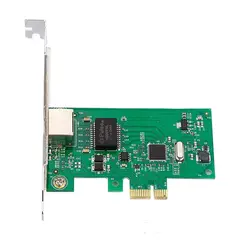 PCI-E X1 10/100/1000 M RJ45 Gigabit Ethernet PCIe PCI Express сетевой карты сервер сетевой адаптер Nic карты контроллера intel 82574-S