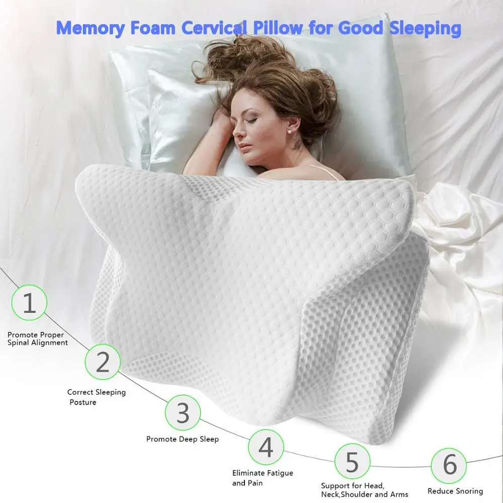Cpap Pillow Contour Pillow For Anti Snore Memory Foam Contour